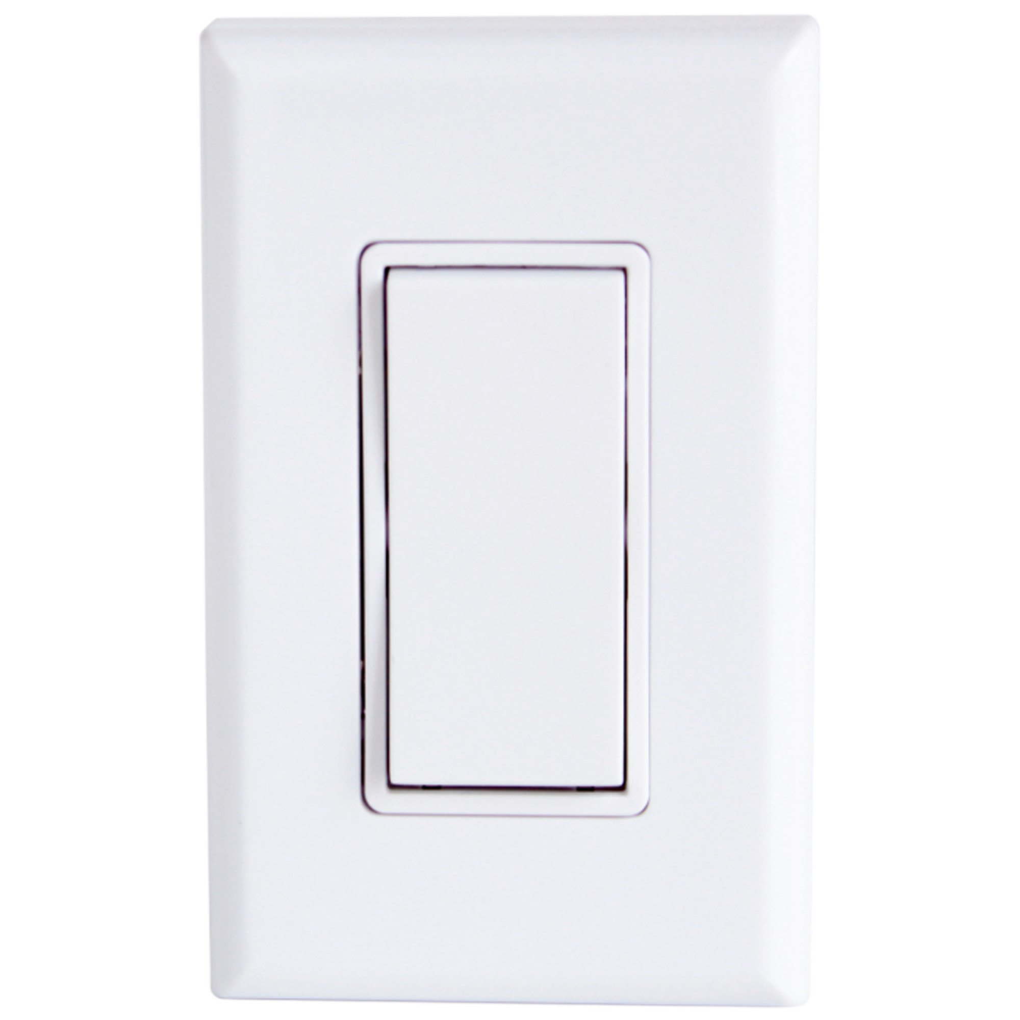 wireless light switch white single rocker